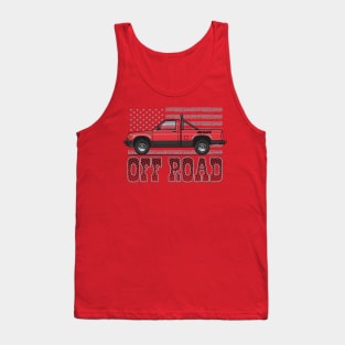 Off Road-Red Tank Top